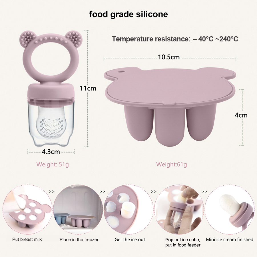 Forma silikonowa do lodów dla  – Food Storage 1 Year recenzja i cena