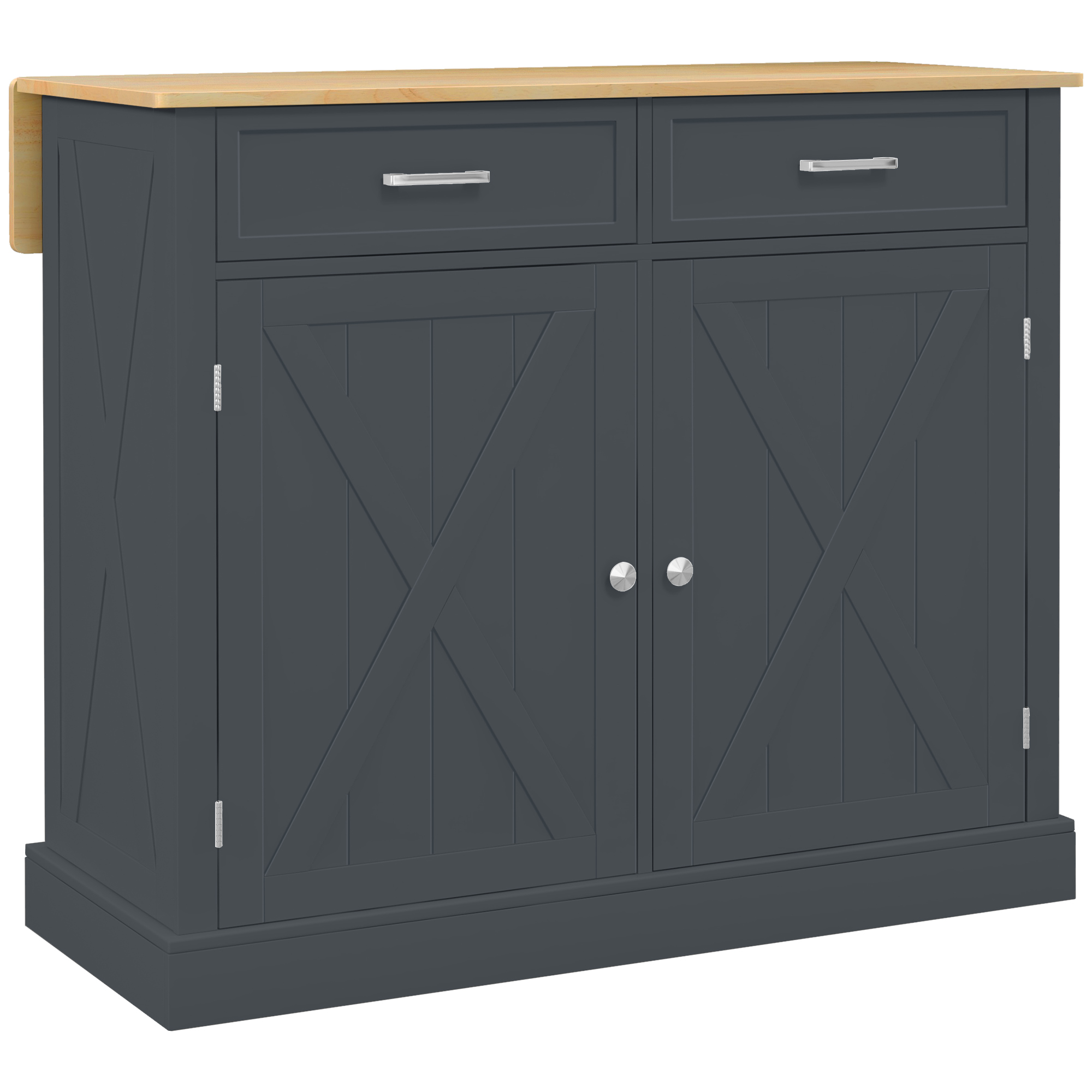 Przesuwana wyspa kuchenna z dr – Food Storage Table recenzja i cena