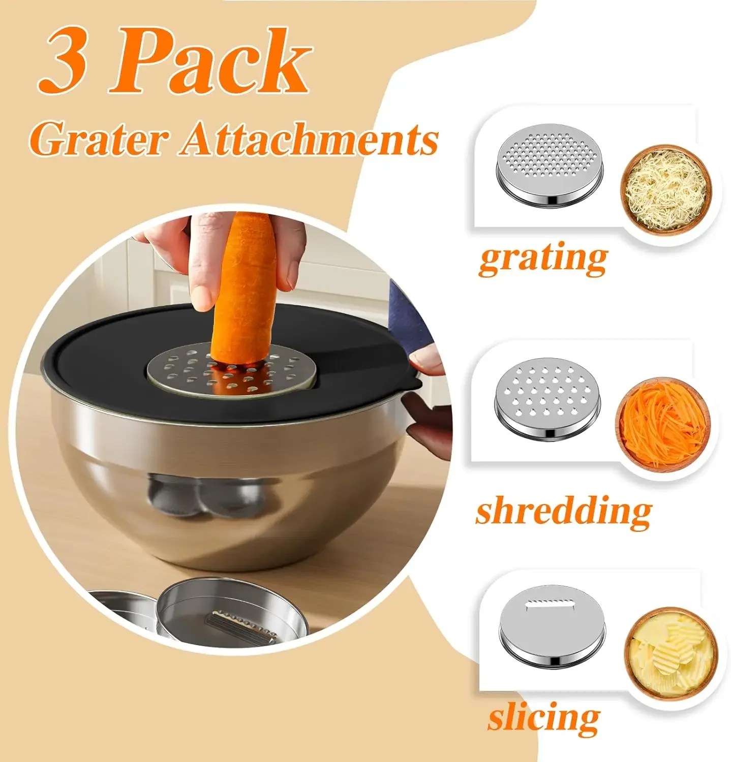 Zestaw 6 misek ze stali nierdz – Food Storage With Lids recenzja i cena