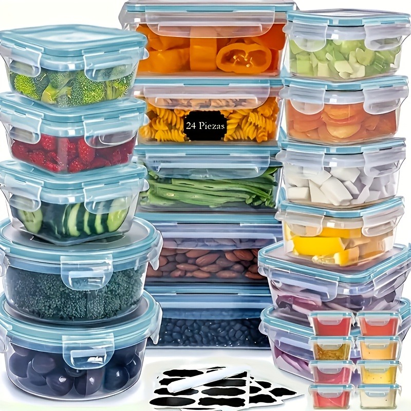 48-częściowy zestaw pojemników – Food Storage Ideas recenzja i cena