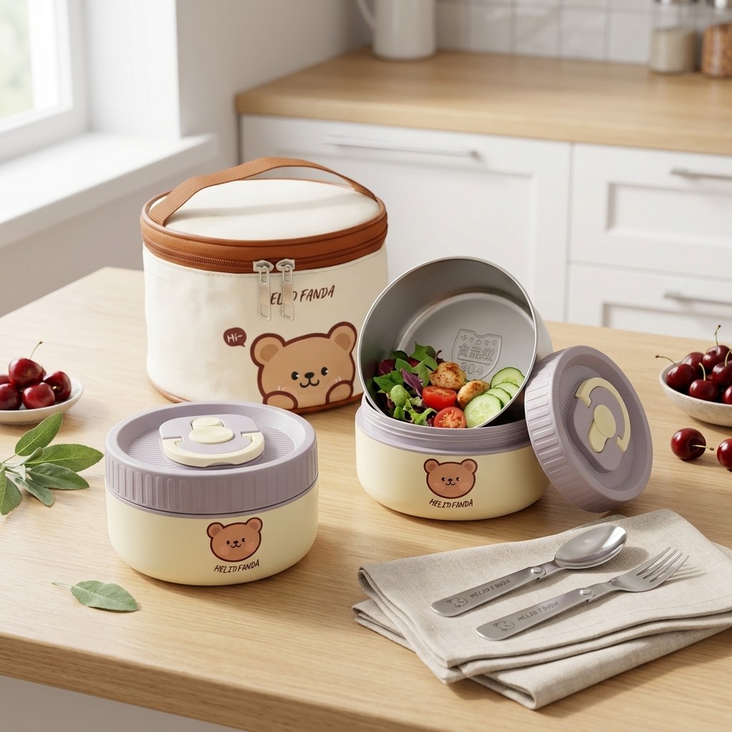 Pojemnik na lunch dla dzieci z – Food Storage Handling recenzja i cena